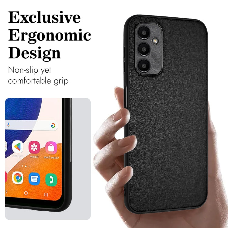 For Samsung Galaxy A15 4G Global R20 Leather Pattern Phone Single Case