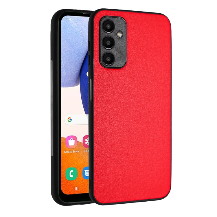 For Samsung Galaxy A15 4G Global R20 Leather Pattern Phone Single Case