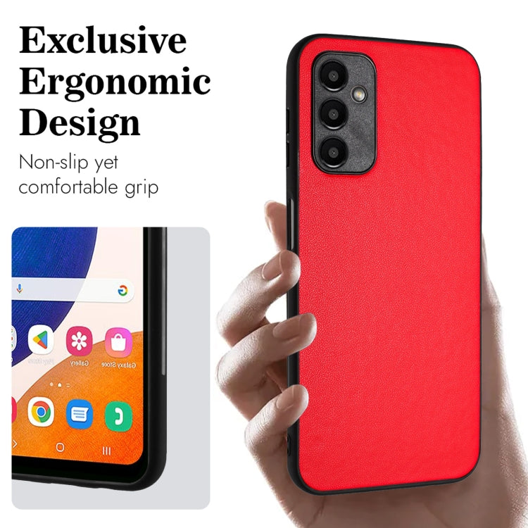 For Samsung Galaxy A15 4G Global R20 Leather Pattern Phone Single Case