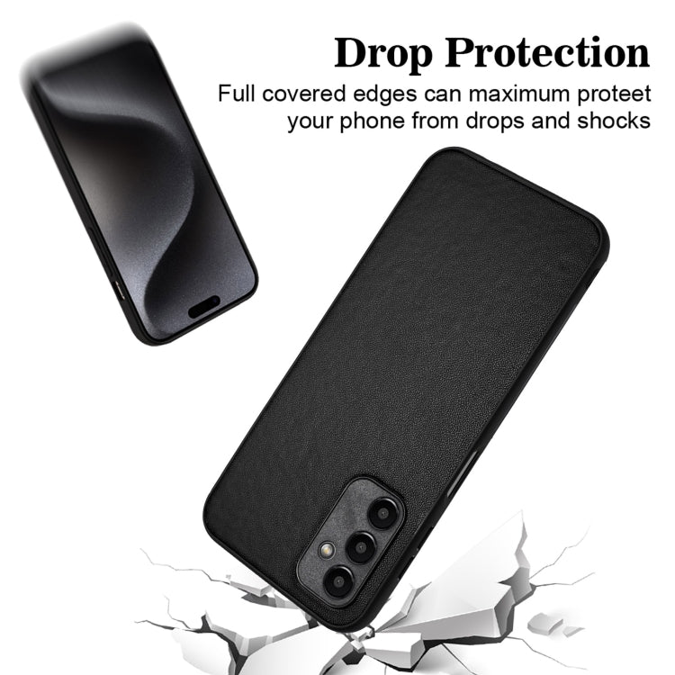 For Samsung Galaxy A24 4G R20 Leather Pattern Phone Single Case
