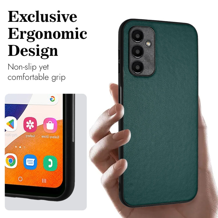 For Samsung Galaxy A25 5G Global R20 Leather Pattern Phone Single Case