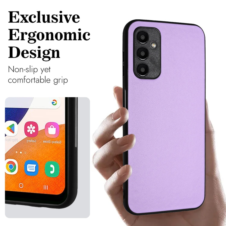 For Samsung Galaxy A25 5G Global R20 Leather Pattern Phone Single Case