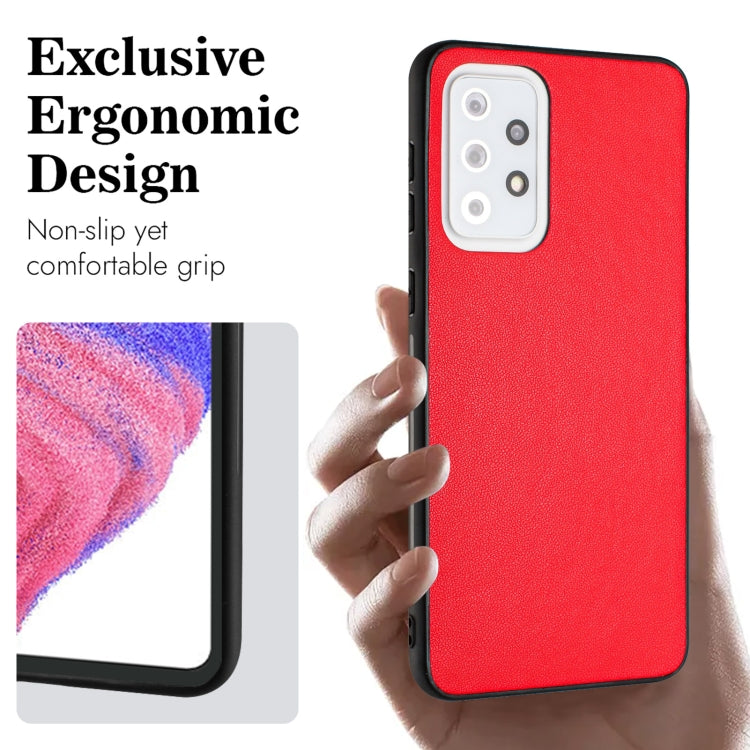 For Samsung Galaxy A33 5G R20 Leather Pattern Phone Single Case