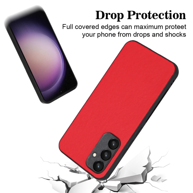 For Samsung Galaxy A34 5G R20 Leather Pattern Phone Single Case