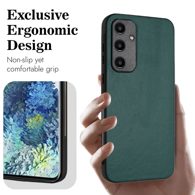 For Samsung Galaxy A35 5G R20 Leather Pattern Phone Single Case