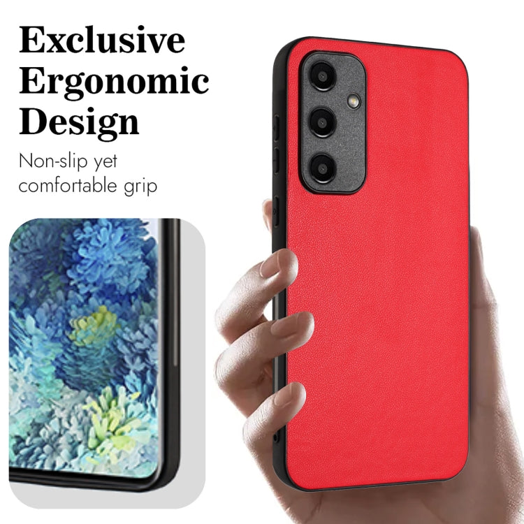 For Samsung Galaxy A35 5G R20 Leather Pattern Phone Single Case