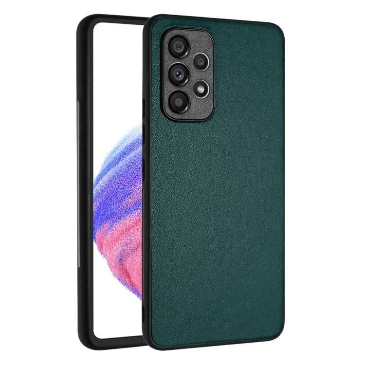 For Samsung Galaxy A52 5G R20 Leather Pattern Phone Single Case