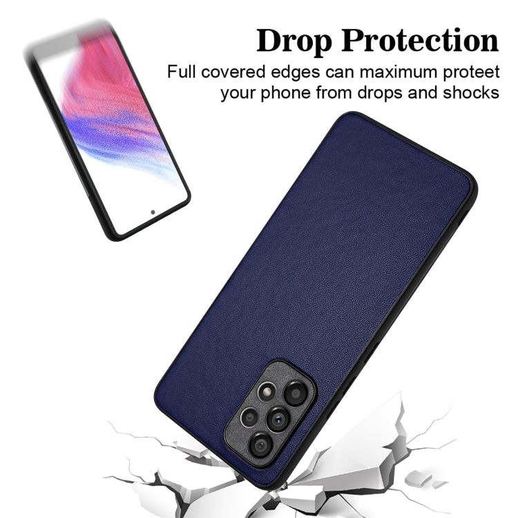 For Samsung Galaxy A52 5G R20 Leather Pattern Phone Single Case