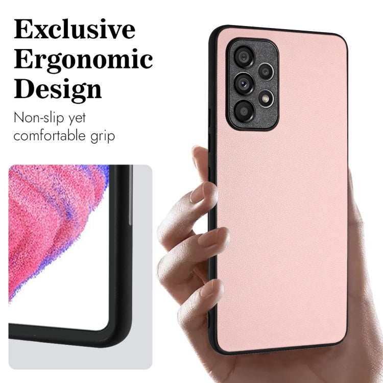 For Samsung Galaxy A52 5G R20 Leather Pattern Phone Single Case