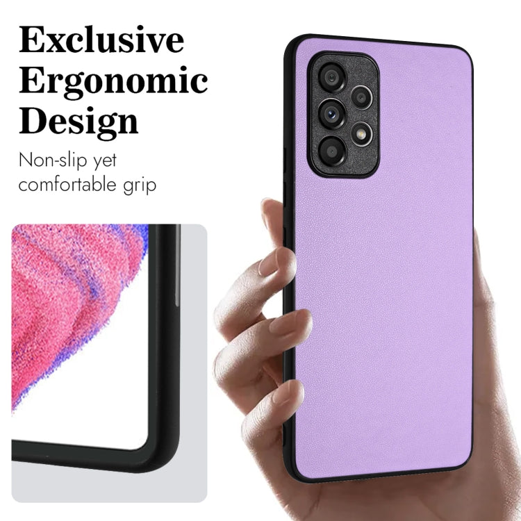 For Samsung Galaxy A53 5G R20 Leather Pattern Phone Single Case