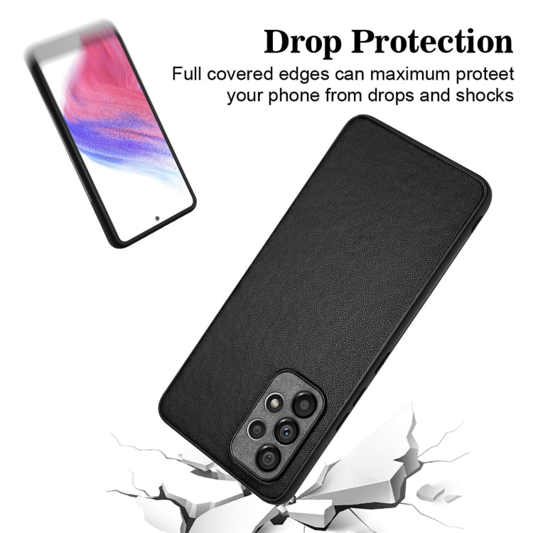 For Samsung Galaxy A53 5G R20 Leather Pattern Phone Single Case