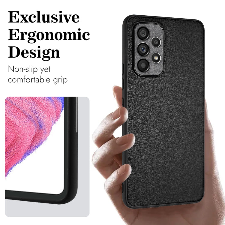 For Samsung Galaxy A53 5G R20 Leather Pattern Phone Single Case