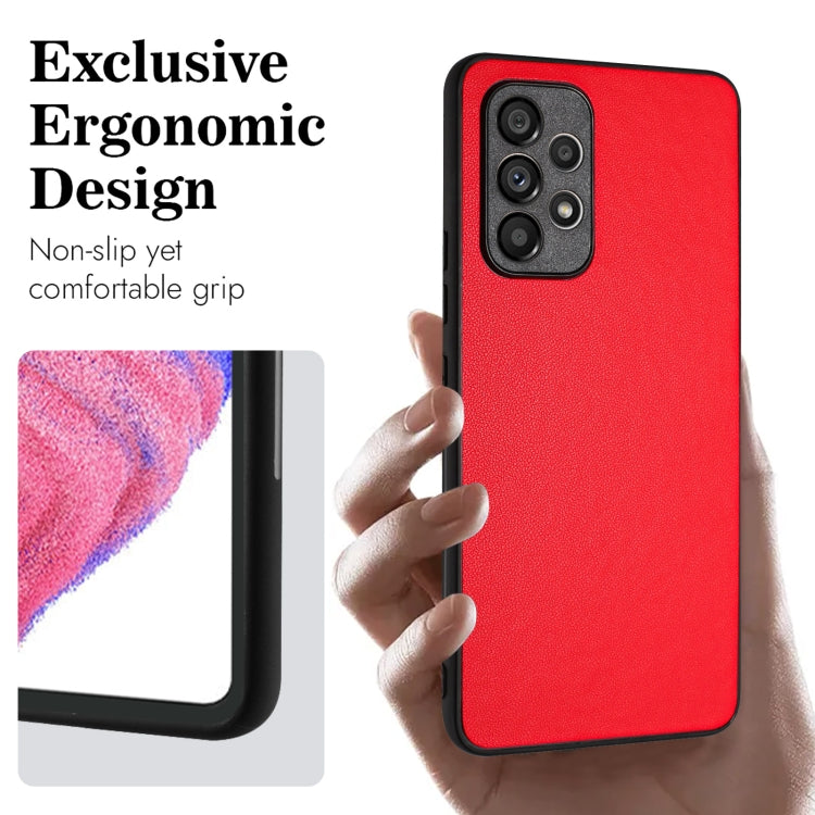 For Samsung Galaxy A53 5G R20 Leather Pattern Phone Single Case