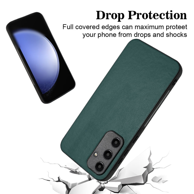 For Samsung Galaxy A55 5G R20 Leather Pattern Phone Single Case