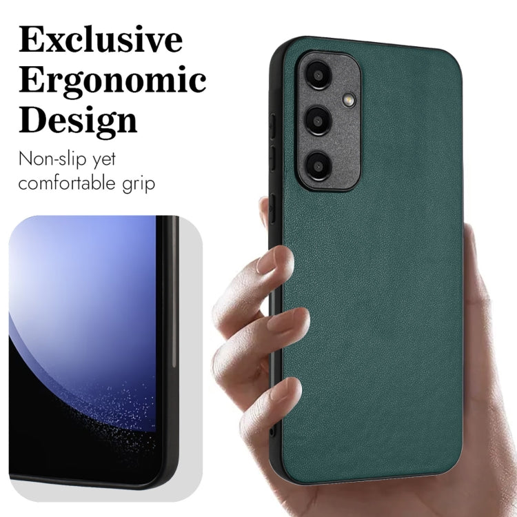 For Samsung Galaxy A55 5G R20 Leather Pattern Phone Single Case