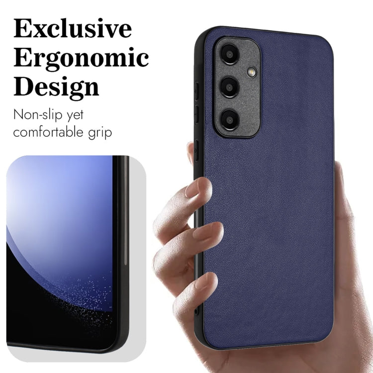 For Samsung Galaxy A55 5G R20 Leather Pattern Phone Single Case