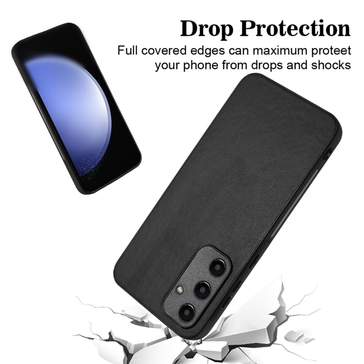 For Samsung Galaxy A55 5G R20 Leather Pattern Phone Single Case