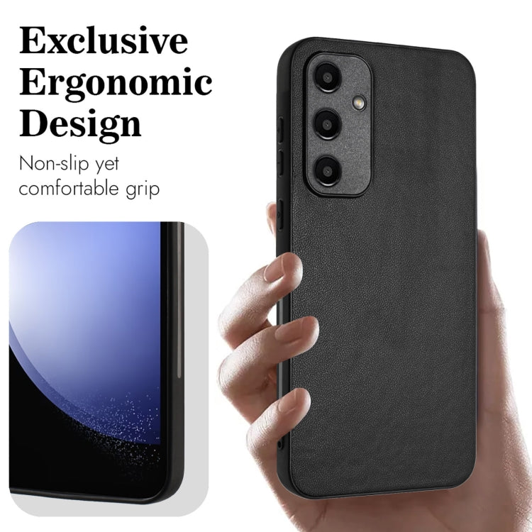 For Samsung Galaxy A55 5G R20 Leather Pattern Phone Single Case