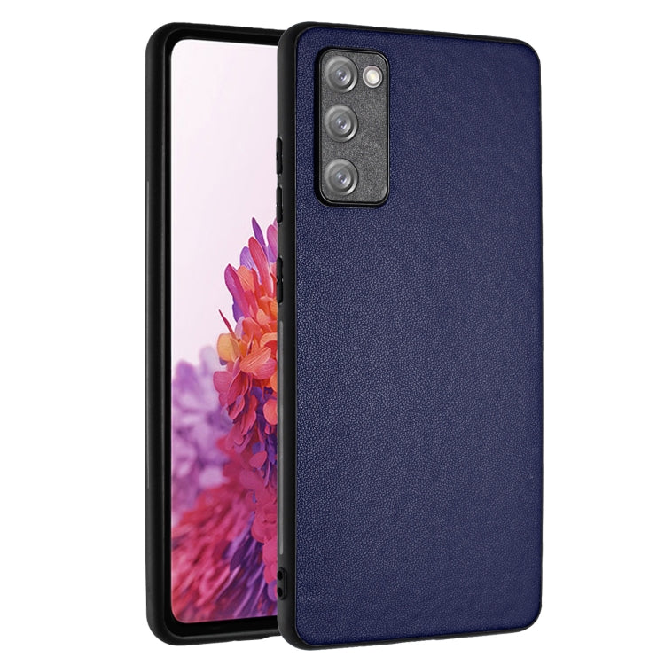 For Samsung Galaxy S20 FE R20 Leather Pattern Phone Single Case