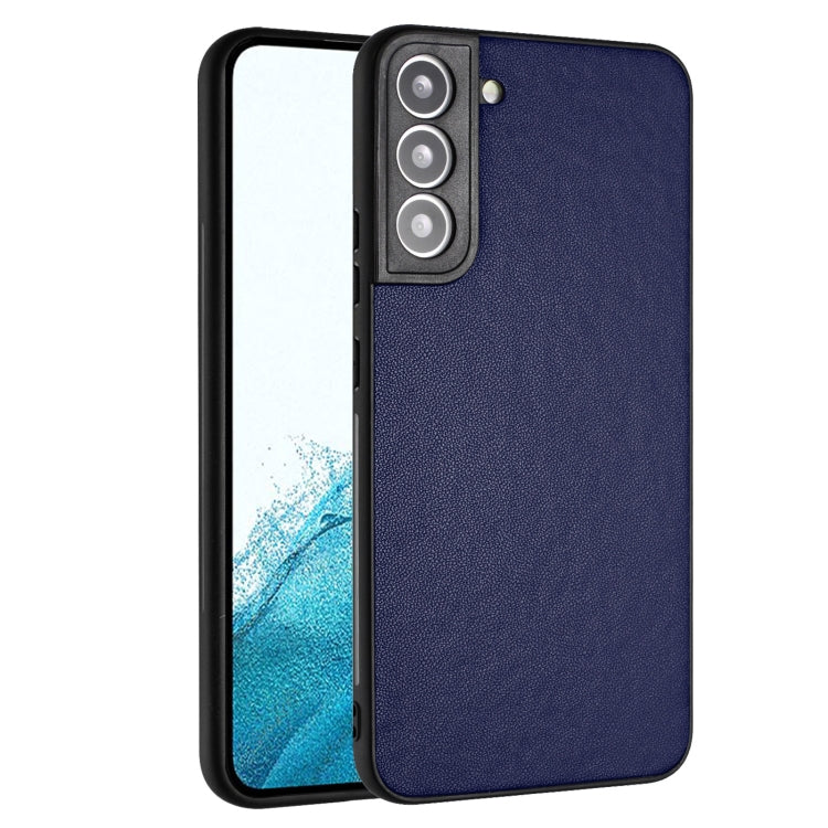 For Samsung Galaxy S21 FE 5G R20 Leather Pattern Phone Single Case
