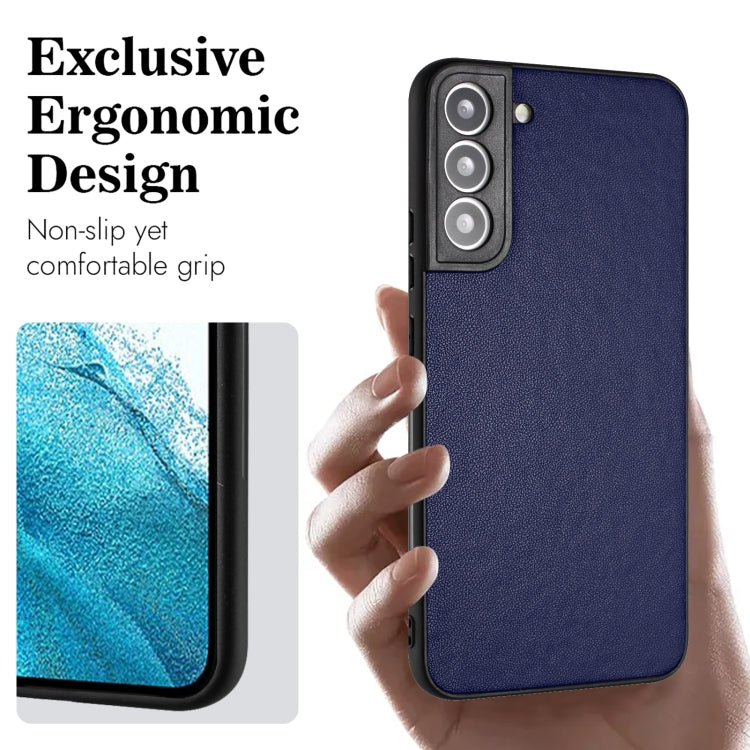 For Samsung Galaxy S22 5G R20 Leather Pattern Phone Single Case