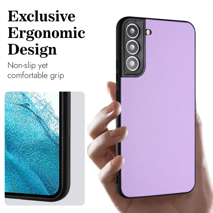 For Samsung Galaxy S22 5G R20 Leather Pattern Phone Single Case
