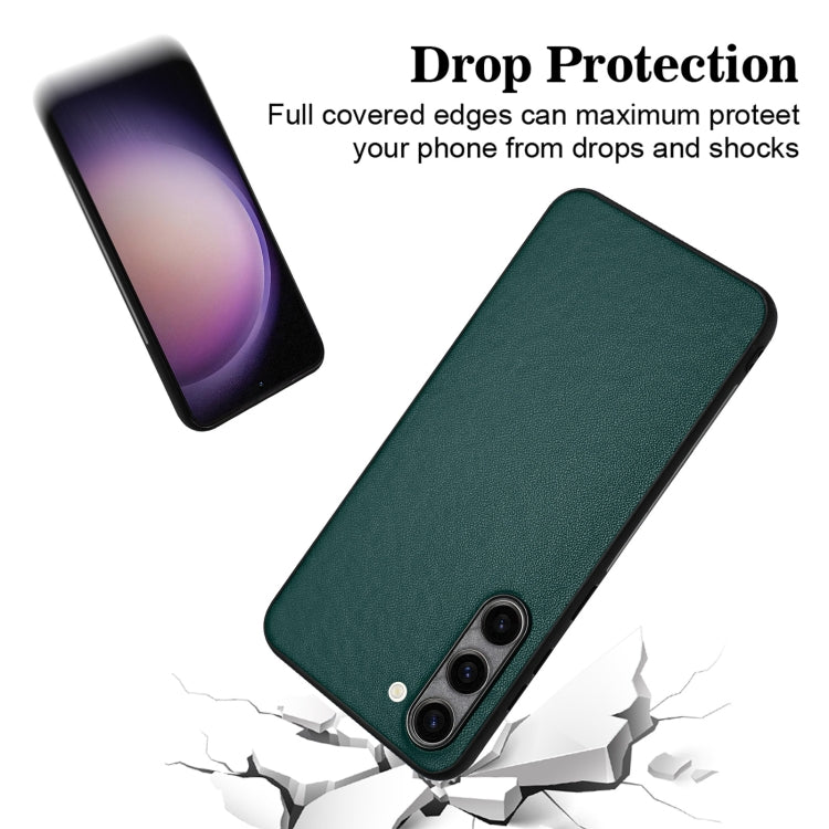 For Samsung Galaxy S23 5G R20 Leather Pattern Phone Single Case