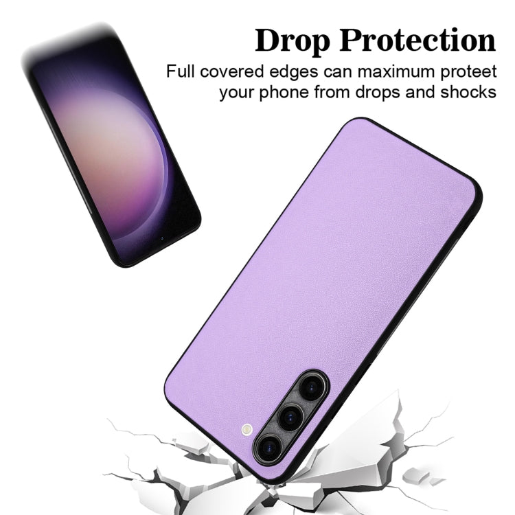 For Samsung Galaxy S23 5G R20 Leather Pattern Phone Single Case