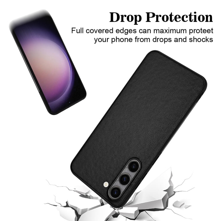 For Samsung Galaxy S23 5G R20 Leather Pattern Phone Single Case