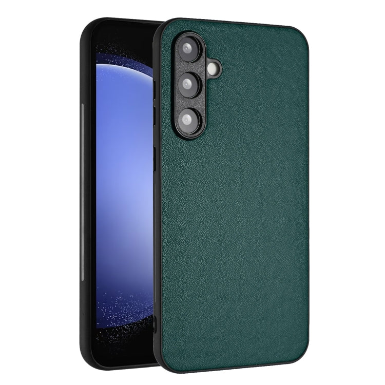 For Samsung Galaxy S23 FE 5G R20 Leather Pattern Phone Single Case