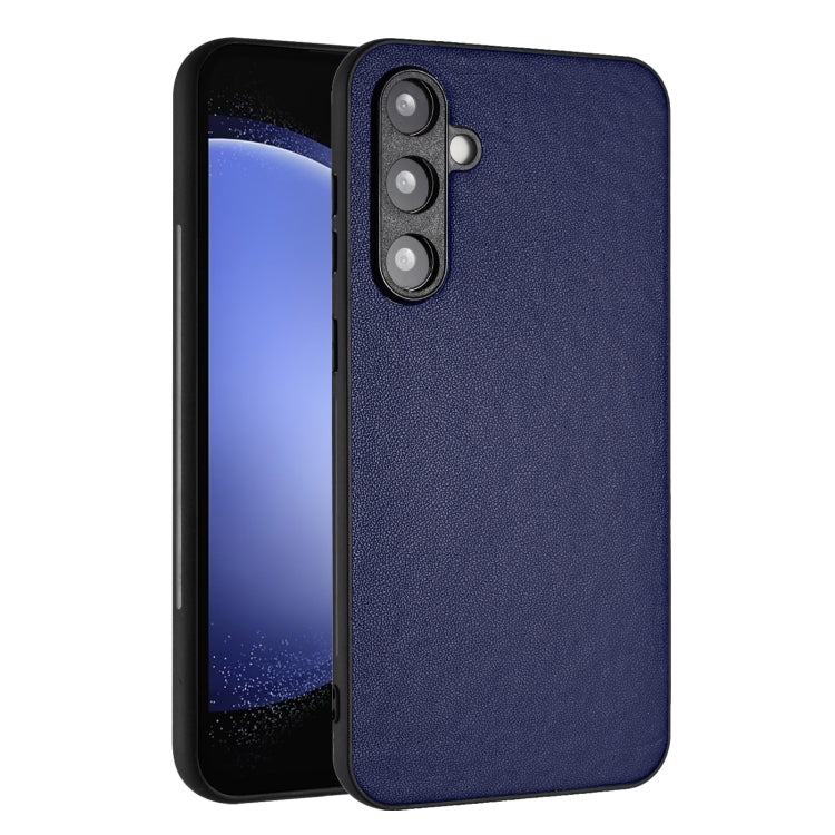 For Samsung Galaxy S23 FE 5G R20 Leather Pattern Phone Single Case