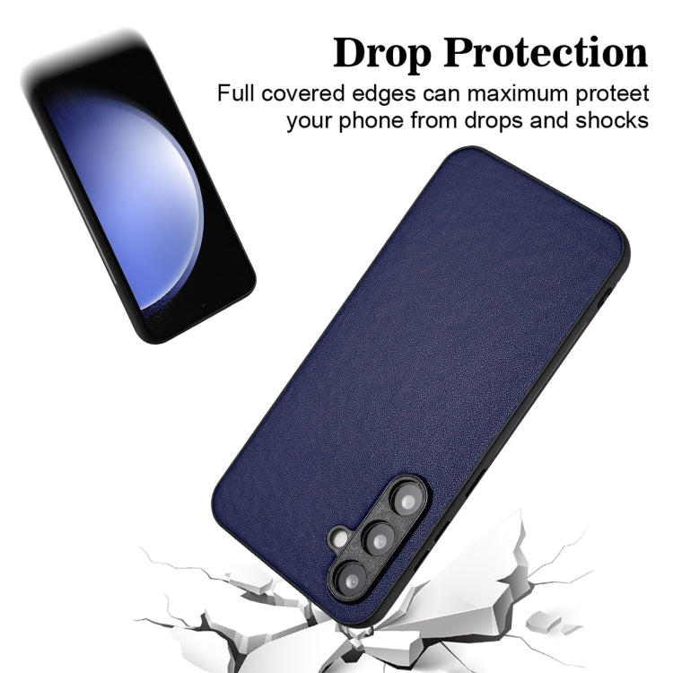 For Samsung Galaxy S23 FE 5G R20 Leather Pattern Phone Single Case