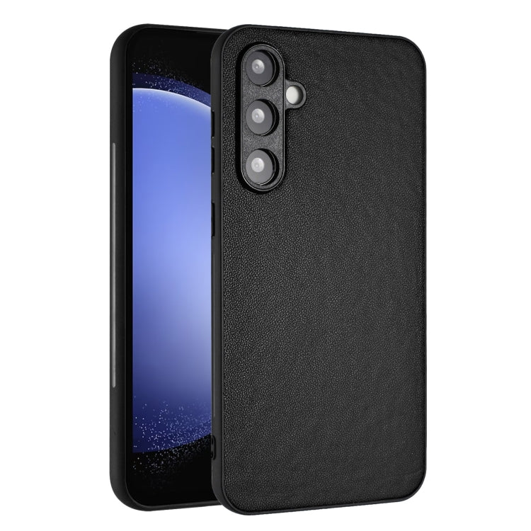 For Samsung Galaxy S23 FE 5G R20 Leather Pattern Phone Single Case