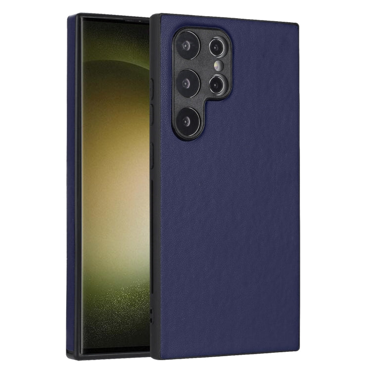 For Samsung Galaxy S24 Ultra 5G R20 Leather Pattern Phone Single Case