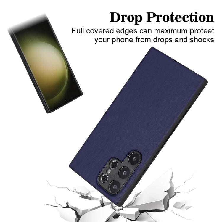 For Samsung Galaxy S24 Ultra 5G R20 Leather Pattern Phone Single Case