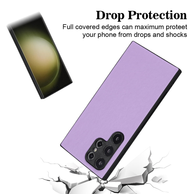 For Samsung Galaxy S24 Ultra 5G R20 Leather Pattern Phone Single Case