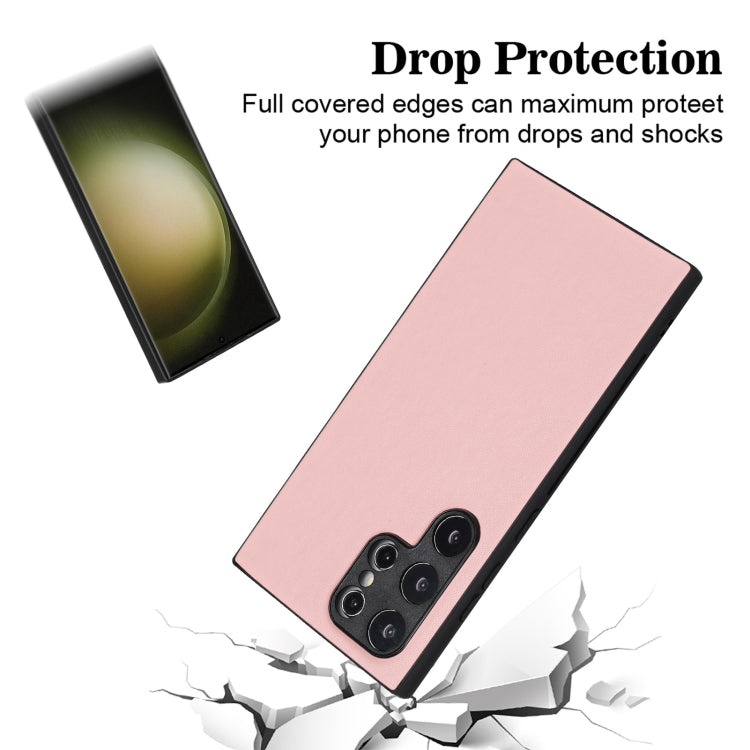 For Samsung Galaxy S24 Ultra 5G R20 Leather Pattern Phone Single Case