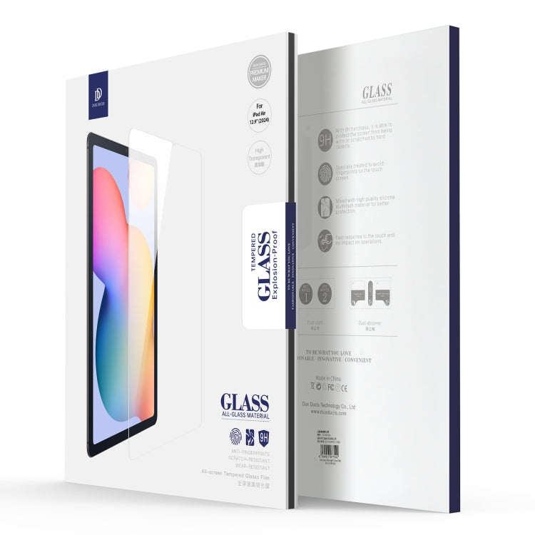 For iPad Pro 12.9 2020/2021/2022 5pcs DUX DUCIS 0.33mm 9H HD Full Screen Tempered Glass Film