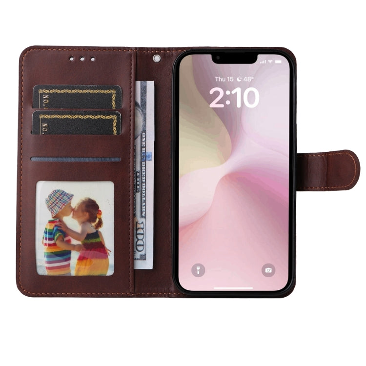 For iPhone 17e / 16e Classic Calf Texture Flip Leather Phone Case
