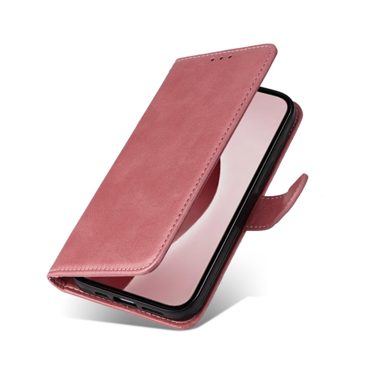 For iPhone 16 Pro Classic Calf Texture Flip Leather Phone Case