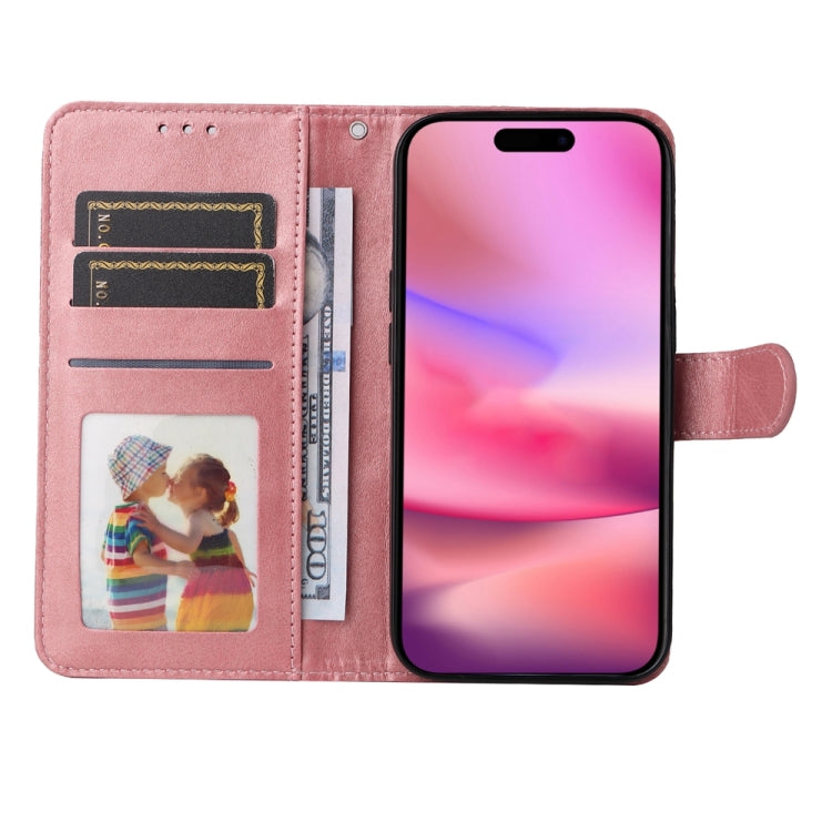 For iPhone 16 Classic Calf Texture Flip Leather Phone Case