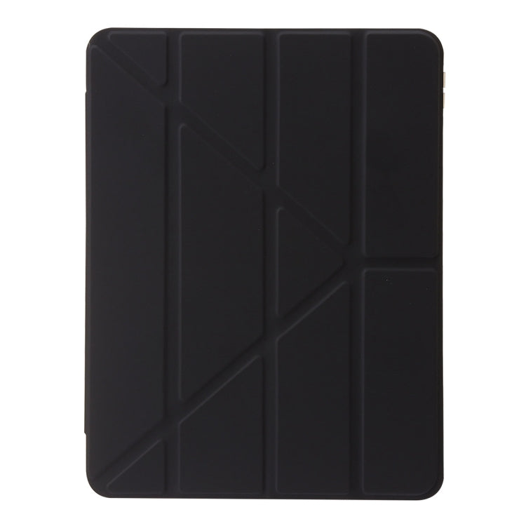 For iPad Pro 13 2025 / 2024 Clear Acrylic Deformation Leather Tablet Case