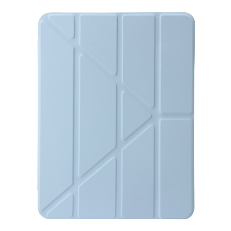For iPad Pro 13 2025 / 2024 Clear Acrylic Deformation Leather Tablet Case
