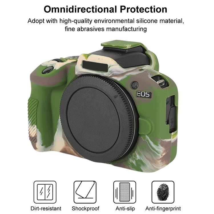 For Canon EOS R100 Glossy Soft Silicone Protective Case