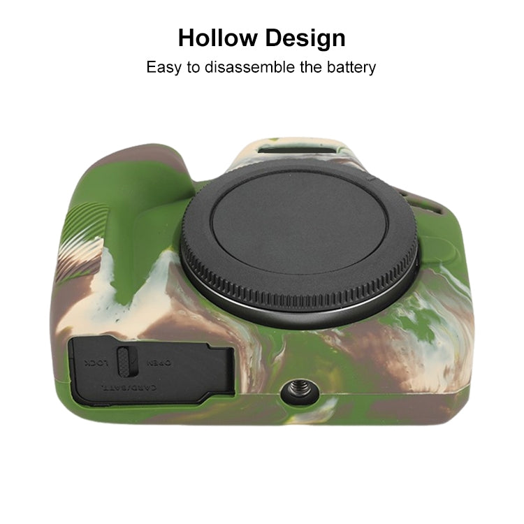 For Canon EOS R100 Glossy Soft Silicone Protective Case