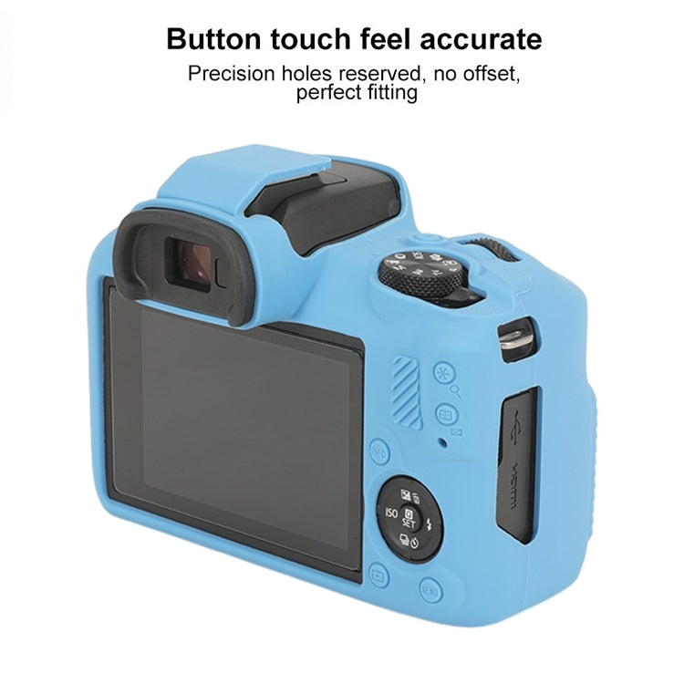 For Canon EOS R100 Glossy Soft Silicone Protective Case