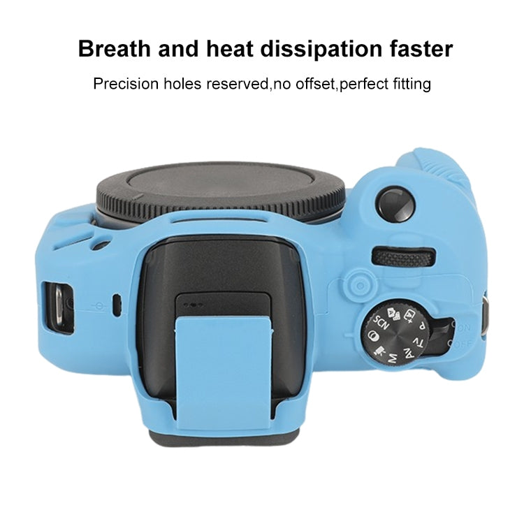For Canon EOS R100 Glossy Soft Silicone Protective Case