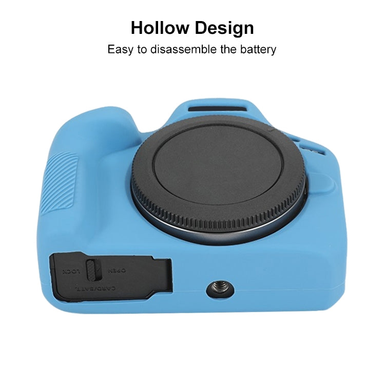 For Canon EOS R100 Glossy Soft Silicone Protective Case