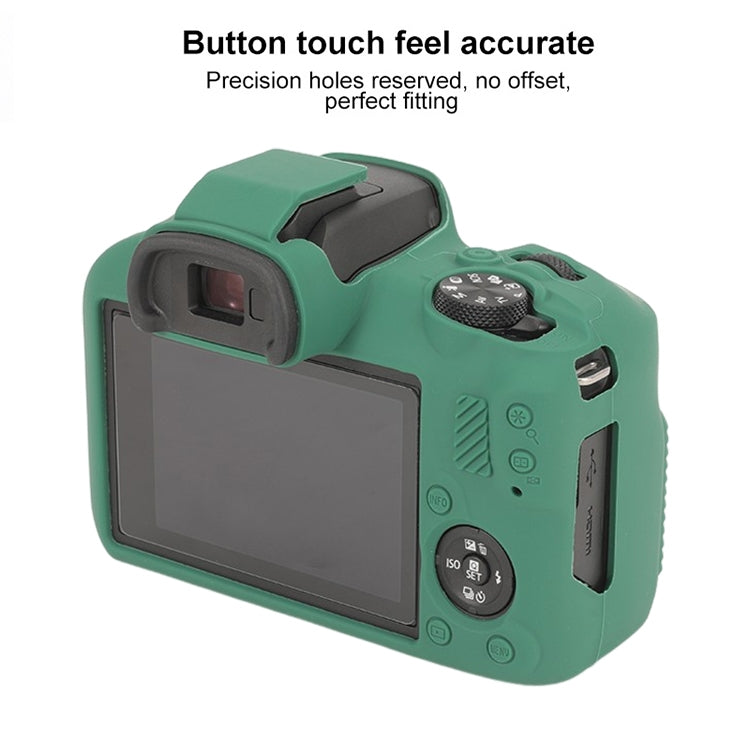 For Canon EOS R100 Glossy Soft Silicone Protective Case