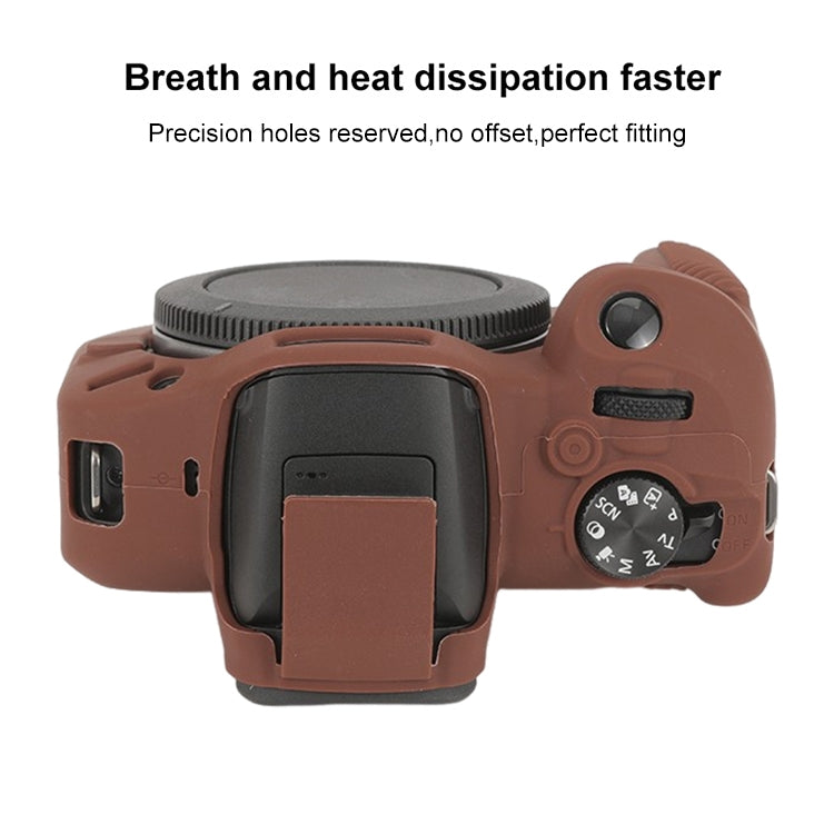 For Canon EOS R100 Glossy Soft Silicone Protective Case